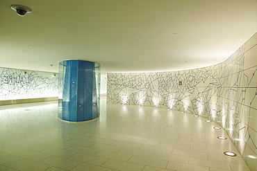 Artwork in the Underground City walkway system, Underground City, MontrÃƒÂ©al, Quebec Province, Canada, North America