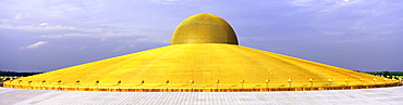 Buddhist temple Wat Phra Dhammakaya, Mahadhammakaya Cetiya, Khlong Luang District, Pathum Thani, Bangkok, Thailand, Asia