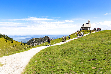 Steinling Chapel at Steinlingalm, Chiemsee, Aschau, Bavaria, Germany, Europe