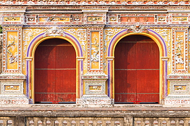 Chanh Tay gate, Hue citadel, Hue, Vietnam, Asia