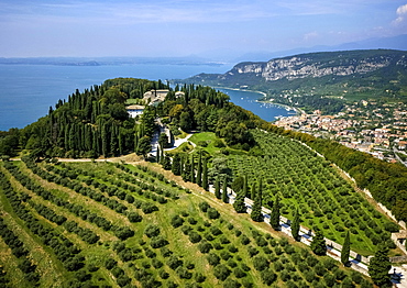 Rocca di Garda, Garda, Lake Garda, Veneto, Italy, Europe