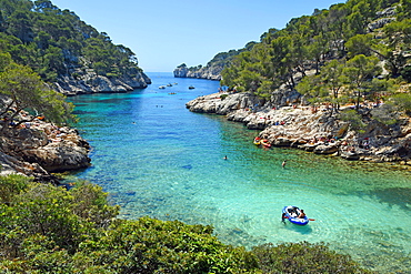 Calanque de Port Pin, Calanques National Park, Provence, France, Europe