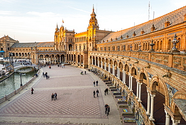 National Geographic Institute, Plaza de Espana, Seville, Spain, Europe