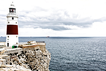 Europa Point with lighthouse, Gibraltar, United Kingdom, Europe