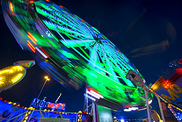 Ride at the Dippemess, traditional folk festival and sales market, Frankfurt am Main, Hesse, Germany, Europe