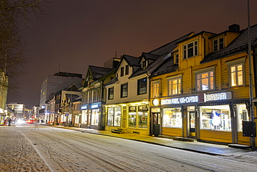 Winter in Tromso, Troms County‪, Norway, Europe