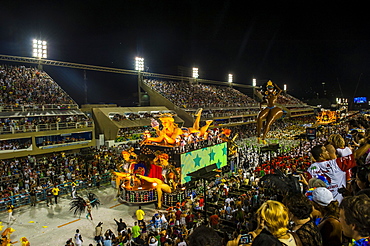 Samba Parade, Rio Carnival, Rio de Janeiro, Brazil, South America