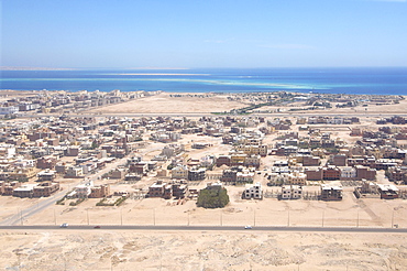 Aerial view, Hurghada, Red Sea Governorate, Egypt, Africa