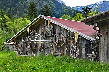 Carriage Museum, near Hinterstein, Allgau, Bavaria, Germany, Europe