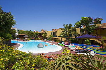 Swimming Pool, Hotel Oasis Los Cancajos, La Palma, Canary Islands, Spain, Europe