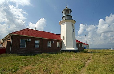 Lighthouse, Zmiinyi Island, Snake Island, Black Sea, Odessa, Ukraine, Eastern Europe