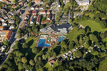 Aerial view, Lemgo, Ostwestfalen-Lippe, eastern Westphalia, North Rhine-Westphalia, Germany, Europe