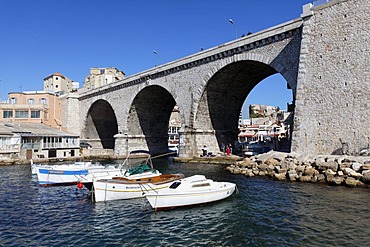 Port of Vallon des Auffes, Marseille, Marseilles, Bouches-du-Rhone, France, Europe