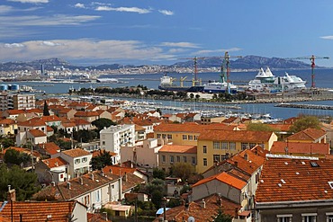 L'Estaque neighborhood, Marseille, Bouches-du-Rhone, Provence, France, Europe