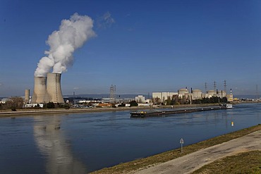 St Paul Trois Chateaux, Tricastin industrial and nuclear site, Bollene industrial site, Drome, France, Europe