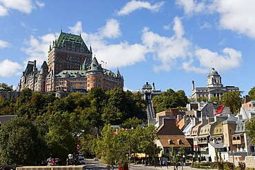 Chateau Frontenac, Quebec City, UNESCO World Heritage Site, Quebec, Canada