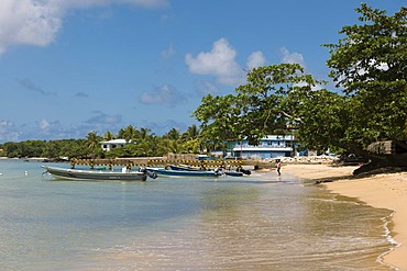 Beach on Little Corn Island, Caribbean Sea, Nicaragua