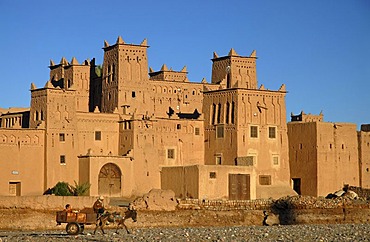 The Kasbah Amerhidil near Skoura, Souss-Massa-Draa, Morocco, Africa