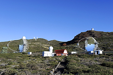 Cherenkov telescope, reflecting telescopes, MAGIC Telescope, Roque de los Muchachos Observatory, Gran Telescopio Canarias, Canaries Great Telescope, also known as GranTeCan or GTC, La Palma, Canary Islands, Spain, Europe