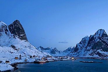 Reine, Lofoten Island of Moskenesoya, Lofoten Islands, North Norway, Norway, Europe