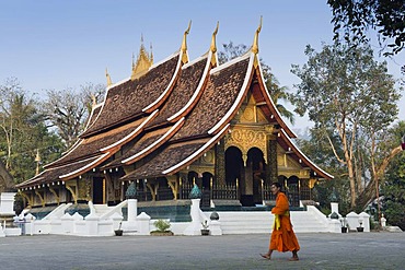 Wat Xieng Thong temple, Luang Prabang, Laos, Indochina, Asia