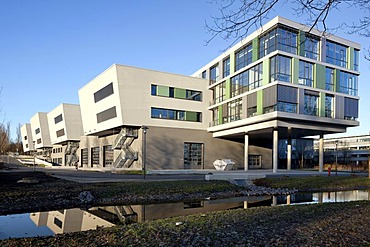 University of Applied Sciences Gelsenkirchen, extension, Gelsenkirchen, Ruhr Area, North Rhine-Westphalia, Germany, Europe, PublicGround