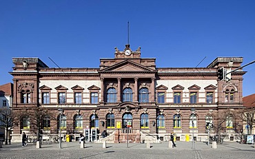 Main post office, Goetheplatz square, Weimar, Thuringia, Germany, Europe, PublicGround