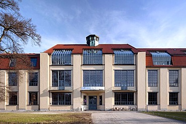 Bauhaus University Weimar, main building, UNESCO World Heritage Site, architect Henry van de Velde, Weimar, Thuringia, Germany, Europe, PublicGround