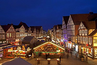 Christmas market, Celle, Lower Saxony, Germany, Europe