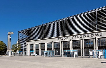 Stade Velodrome, Olympique Marseille stadium, Marseille, Marseilles, Bouche-du-Rhone, Provence, France, Europe