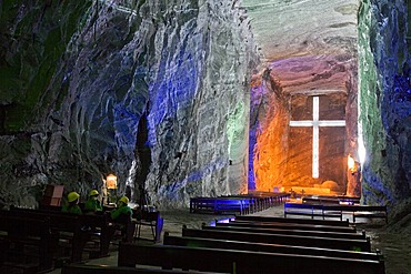 Underground Salt Cathedral of Zipaquira, Cundinamarca, Colombia, South America