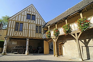 Hotel des Ducs de Bourgogne, wine museum, Beaune, Department Cote-d'Or, Burgundy, France, Europe