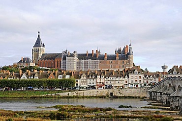 Chateau, castle, museum, Loire river, Gien, Loiret, Centre, France, Europe, PublicGround