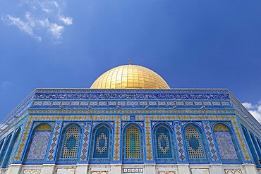 The Dome of the Rock, Temple Mount, east Jerusalem, Israel, Middle East