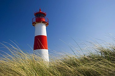 Lighthouse List-Ost, List, Sylt island, Schleswig-Holstein, Germany, Europe