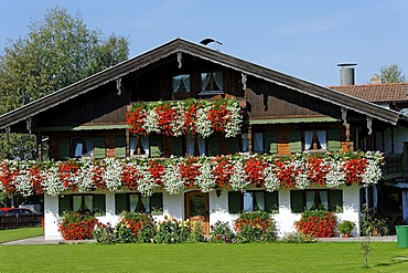 Farm house, Waakirchen, Upper Bavaria, Bavaria, Germany, Europe