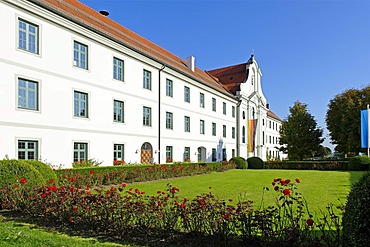 Rott Abbey, a former Benedictine monastery in Rott am Inn, Upper Bavaria, Bavaria, Germany, Europe