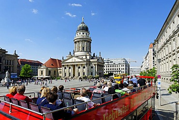 French Cathedral in Gendarmenmarkt square, Berlin, Germany, Europe