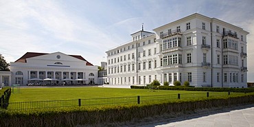 Spa hotel and Grand Hotel, Heiligendamm, Bad Doberan, Mecklenburg-Western Pomerania, Germany, Europe, PublicGround