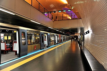 Metro station Baixa - Chiado, Lisbon, Lisboa, Portugal, Europe