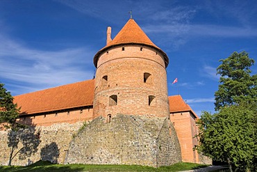 Trakai Island Castle, Trakai Historical National Park, Lithuania, Europe