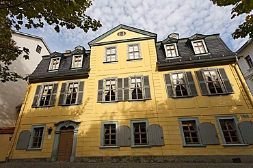 Schiller's residence in Weimar, Thuringia, Germany, Europe