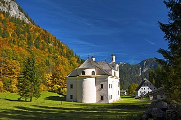 Maria Kirchental pilgrimage church near Lofer, Pinzgau region, Salzburger Land, Austria, Europe