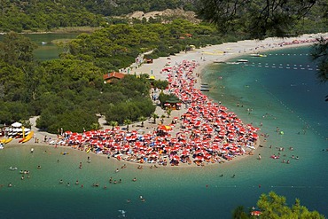 Oeluedeniz near Fethiye, Turkish Aegean Coast, Turkey