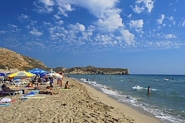 Sandy beach of Patara, south coast, Turkey