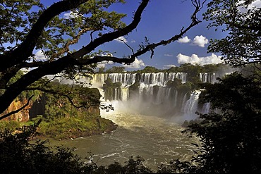 Cataratas del Iguazu, Iguazu Falls, Puerto Iguazu, Argentina - Brazil border, South America