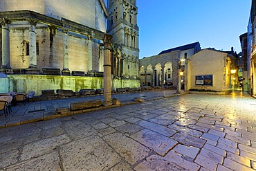 Diocletian's Palace, historic city of Split, central Dalmatia, Dalmatia, Adriatic coast, Croatia, Europe, PublicGround