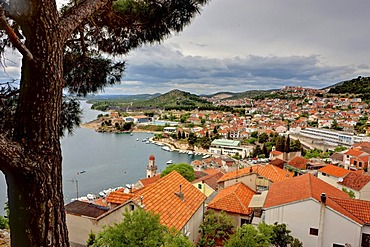 View of Sibenik, central Dalmatia, Adriatic coast, Croatia, Europe, PublicGround