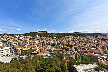 View of Sibenik, central Dalmatia, Dalmatia, Adriatic coast, Croatia, Europe, PublicGround