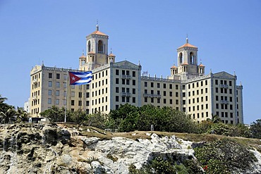 Hotel Nacional on the Malecon, La Rampa, city center of Havana, Habana Vedado, Cuba, Greater Antilles, Caribbean, Central America, America